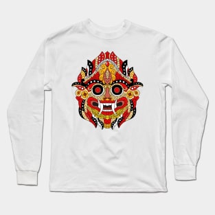 Barong Bali Mask Long Sleeve T-Shirt